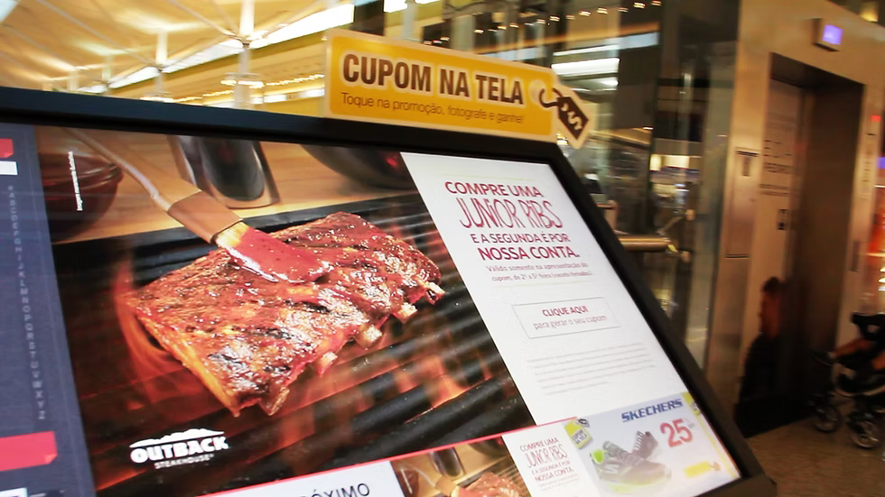 Cupom na Tela - Parque Dom Pedro Shopping